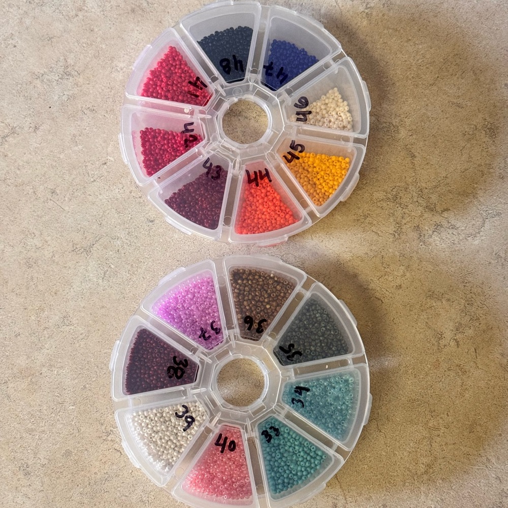 Custom Beaded Hoops - Picture 11 of 16